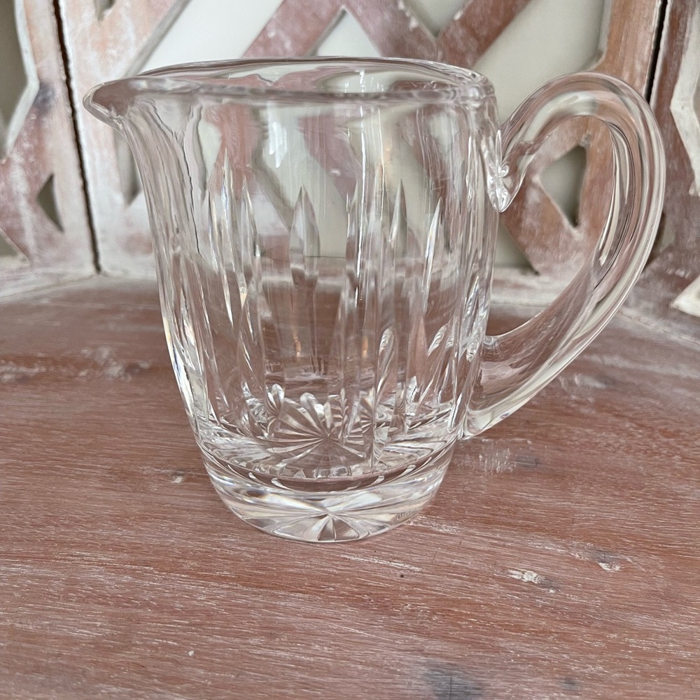 Waterford crystal creamer